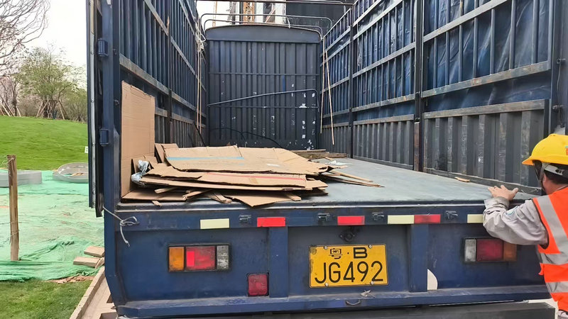 物流运输实拍